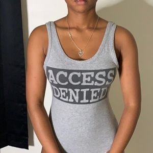 Access denied body suit